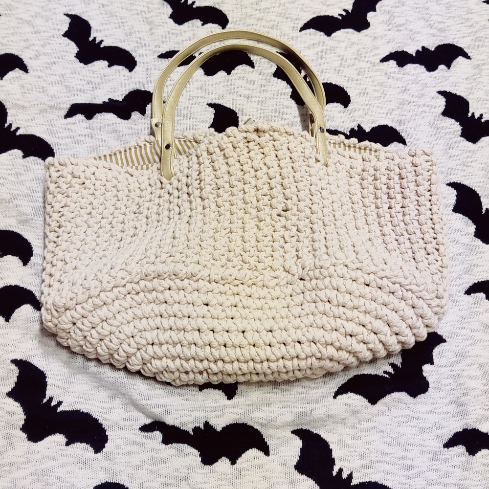 Beautiful woven diaper caddy, beauty organizer, etc.